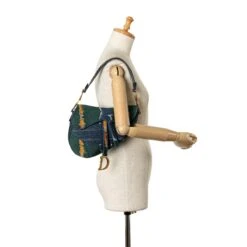 Upteam DIOR Medium Embroidered Canvas Saddle Bag -Best Jewelry Store 9CN1ARQJAYG33PHZ 8