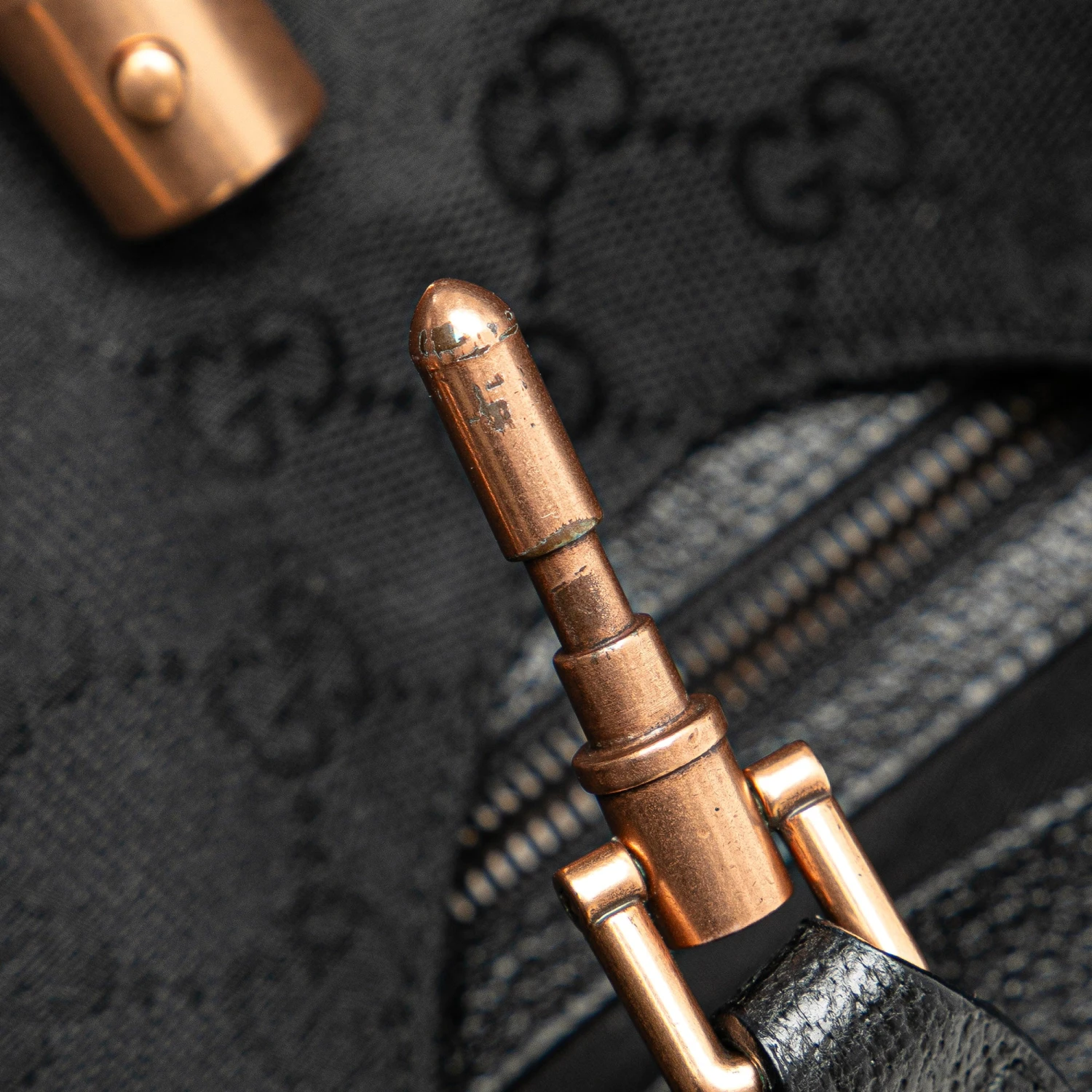 Upteam GUCCI GG Canvas Nailhead Jackie Bardot Shoulder Bag 12 Upteam GUCCI GG Canvas Nailhead Jackie Bardot Shoulder Bag - Image 10