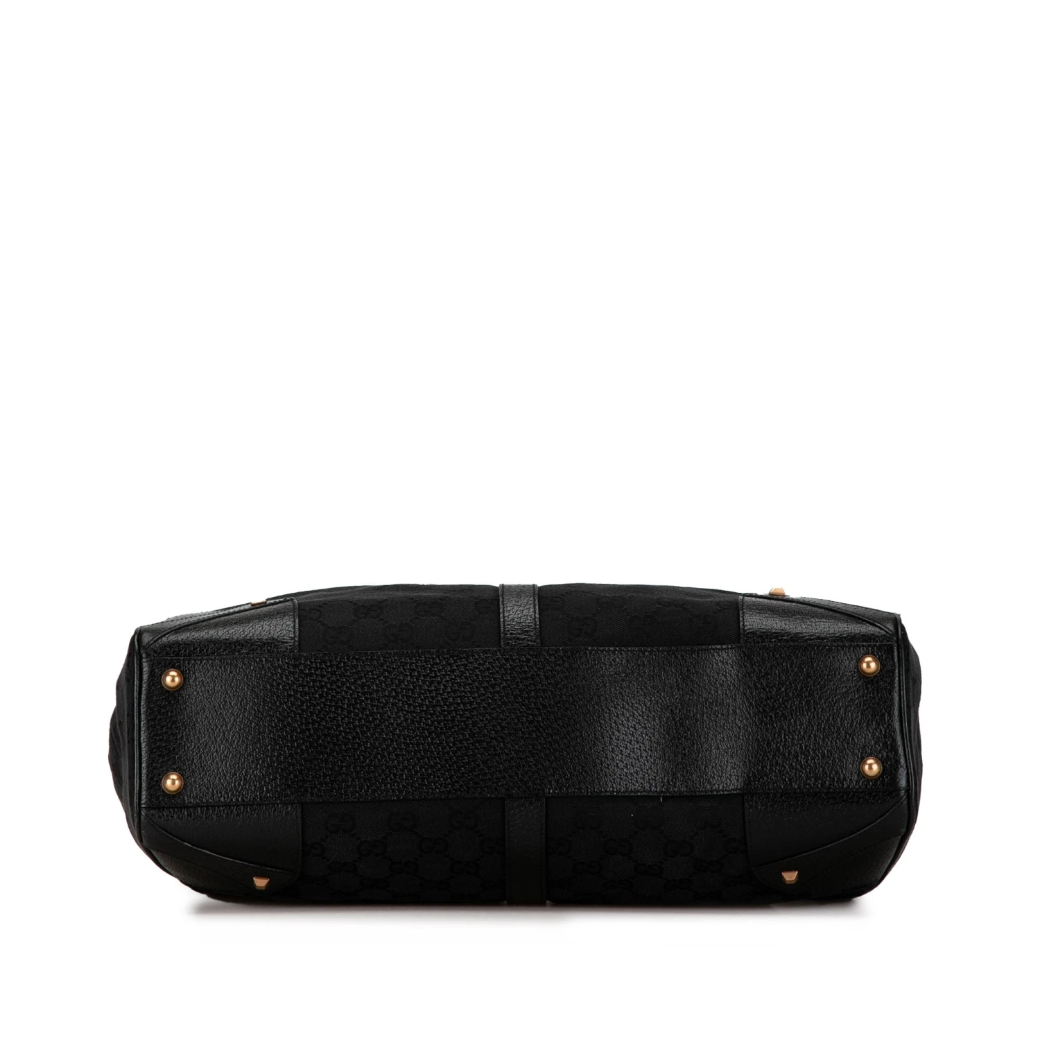 Upteam GUCCI GG Canvas Nailhead Jackie Bardot Shoulder Bag 6 Upteam GUCCI GG Canvas Nailhead Jackie Bardot Shoulder Bag - Image 4