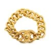 Upteam CHANEL CC Turnlock Chain Bracelet Costume Bracelet