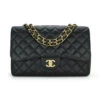 Boutiqi Bags Chanel Single Flap Jumbo Black Caviar Gold Hardware 2010 -Best Jewelry Store Chanel Single Flap Jumbo 1