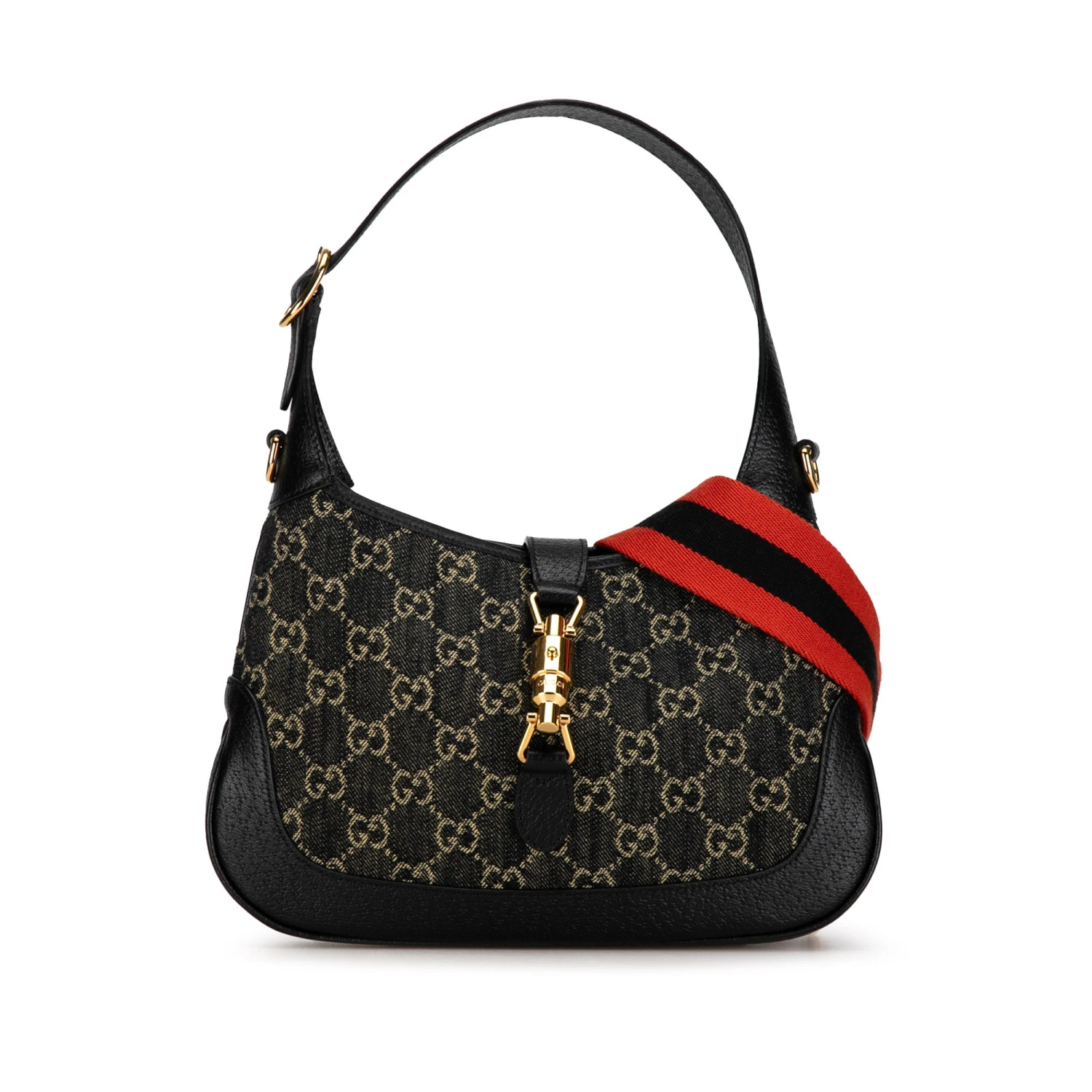 Upteam GUCCI Small GG Denim Jackie 1961 Satchel 3 Upteam GUCCI Small GG Denim Jackie 1961 Satchel