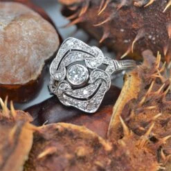 Sarl Baume French 1930s Art Deco Style Diamonds 18 Karat White Gold Ring -Best Jewelry Store DSC 5706 master 15156294 92a3 40c6 9e44 4b7810eedbcb