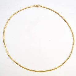Sarl Baume Modern 18 Karat Yellow Gold Flat Curb Mesh Chain 9 Sarl Baume Modern 18 Karat Yellow Gold Flat Curb Mesh Chain -Best Jewelry Store DSC 6769 master