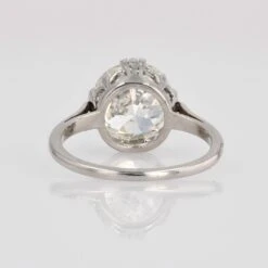 Sarl Baume French 20th Century 3, 07 Carats Diamond Platinum Solitaire Ring -Best Jewelry Store DV230903 master