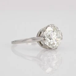 Sarl Baume French 20th Century 3, 07 Carats Diamond Platinum Solitaire Ring -Best Jewelry Store DV230904 master