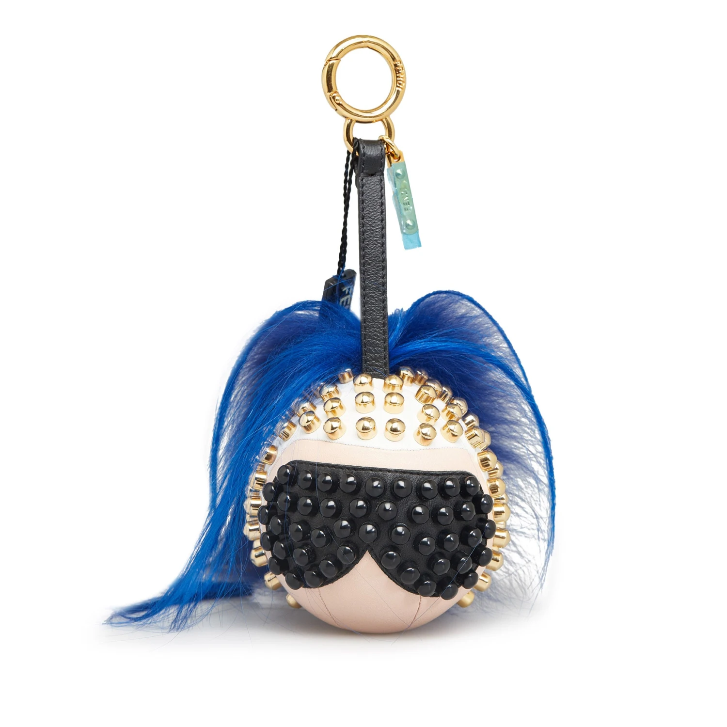 Upteam FENDI Fur-Trimmed Punkarlito Bag Charm 3 Upteam FENDI Fur-Trimmed Punkarlito Bag Charm