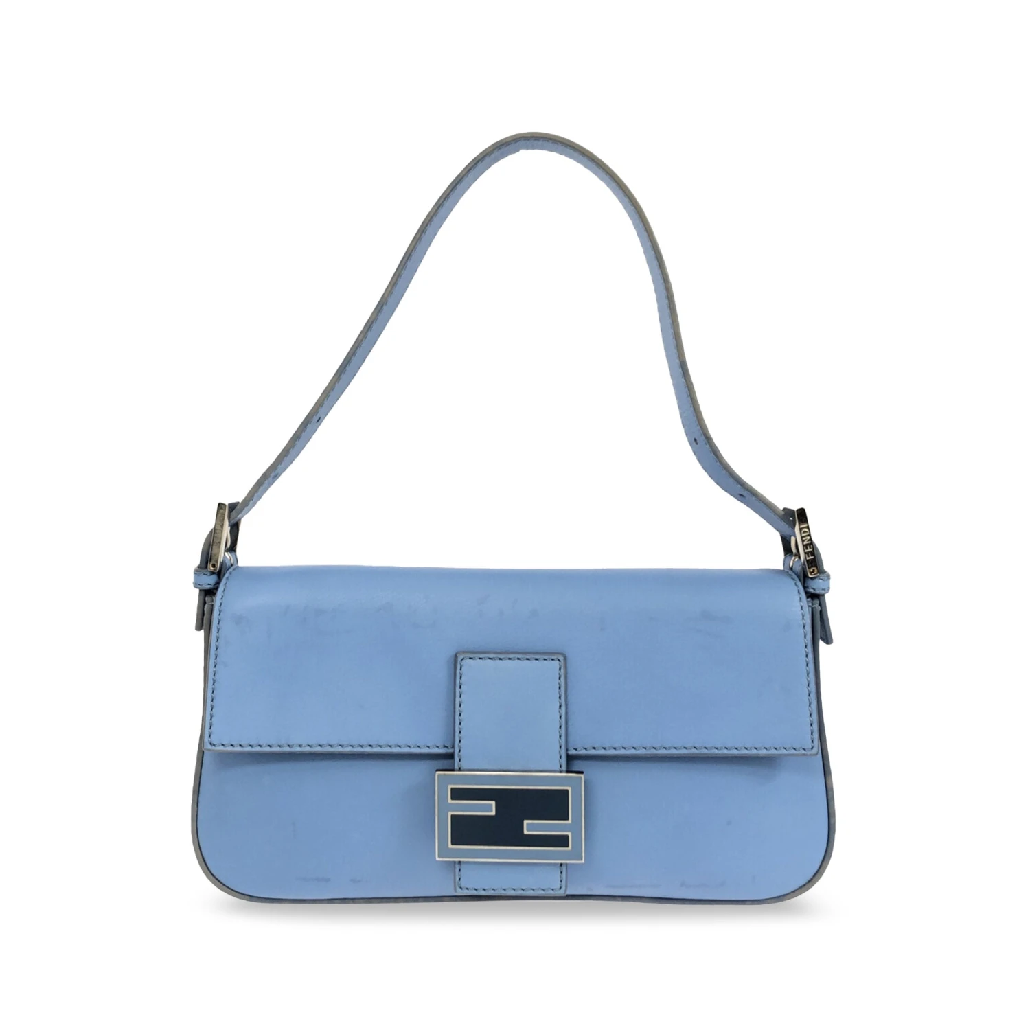 Upteam FENDI Leather Baguette Crossbody 3 Upteam FENDI Leather Baguette Crossbody