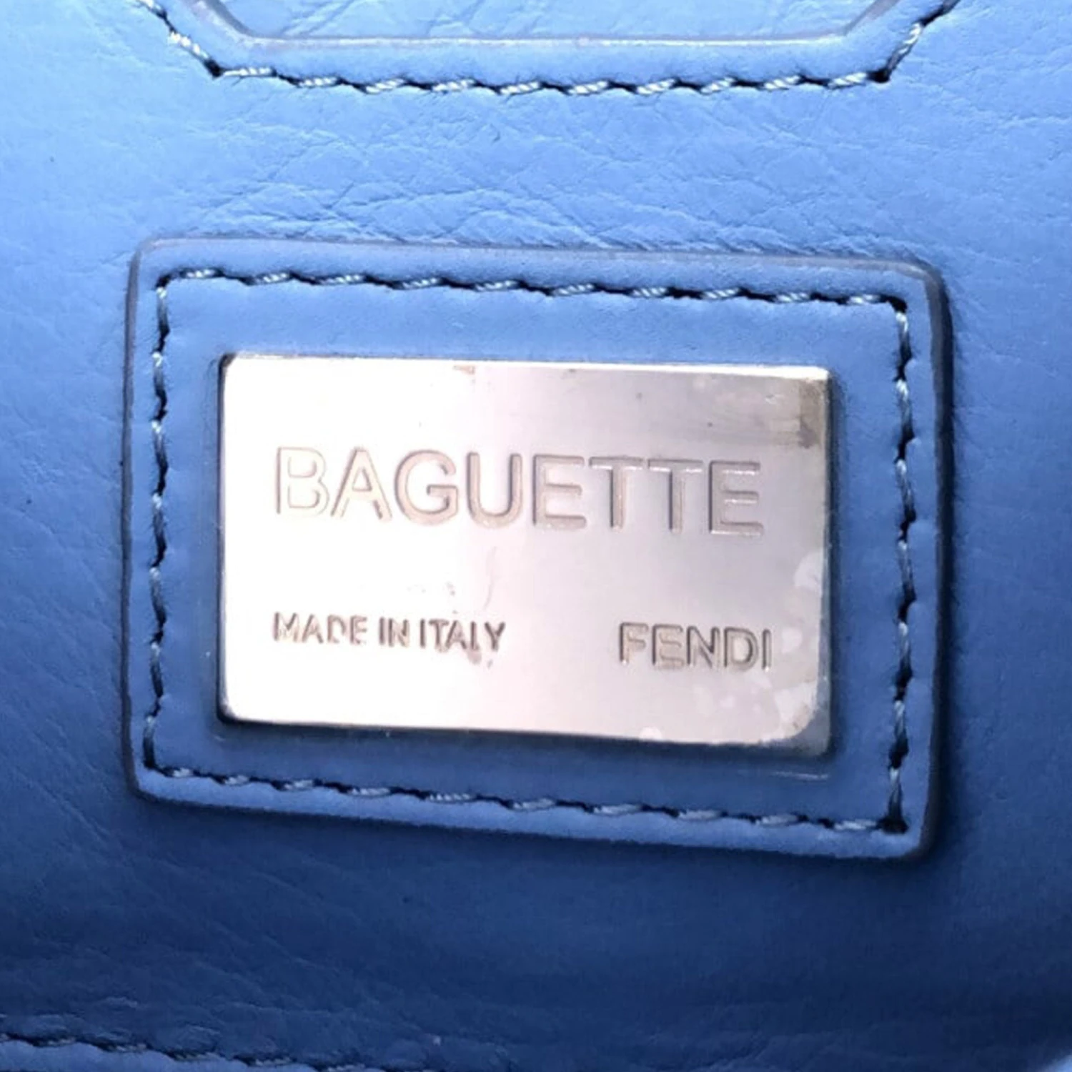 Upteam FENDI Leather Baguette Crossbody 8 Upteam FENDI Leather Baguette Crossbody - Image 6