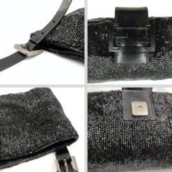 Vintage APT FENDI Baguette Shoulder Bag In Coral And Black Leather 14 Vintage APT FENDI Baguette Shoulder Bag In Coral And Black Leather -Best Jewelry Store Fendi borsa baguette a spalla in corallini e pelle nera extra big 5006 359