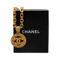 Upteam CHANEL CC Logo Pendant Necklace Costume Necklace 11 Upteam CHANEL CC Logo Pendant Necklace Costume Necklace -Best Jewelry Store GAZ0414DIRK7N0XX 5