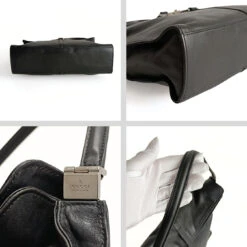 Vintage APT GUCCI Jackie Shoulder Bag In Black Leather -Best Jewelry Store Gucci borsa a spalla Jackie in pelle nera extra big 6617 453