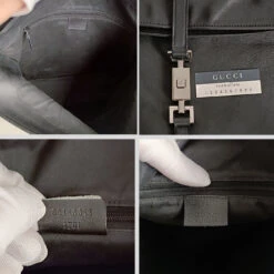 Vintage APT GUCCI Jackie Shoulder Bag In Black Leather -Best Jewelry Store Gucci borsa a spalla Jackie in pelle nera extra big 6618 275