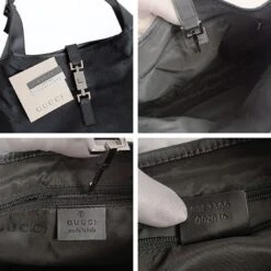 Her Age GUCCI Gucci Gucci Jackie Shoulder Bag In Black Monogram Canvas 12 Her Age GUCCI Gucci Gucci Jackie Shoulder Bag In Black Monogram Canvas -Best Jewelry Store Gucci borsa a spalla Jackie in tela nera monogram extra big 6307 013 76cb8819 478c 49ef b2fd 9ea572a41fa2