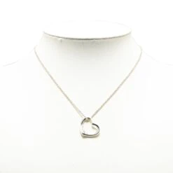Upteam Tiffany Sterling Silver Open Heart Pendant Necklace -Best Jewelry Store H4DXZNM5YRKO4JOJ 9