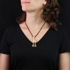 Sarl Baume 19th Century 18 Karat Yellow Gold Tassels Pendant 13 Sarl Baume 19th Century 18 Karat Yellow Gold Tassels Pendant -Best Jewelry Store IMG 0342 master