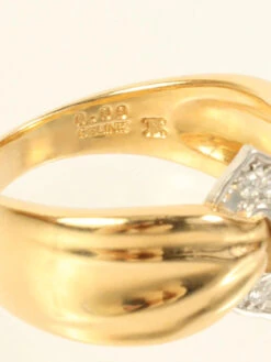 QOO Vintage CELINE 18K Diamond Ring Gold -Best Jewelry Store IMG 0555