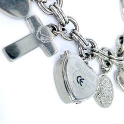 Jagged Metal MOSCHINO Charm Bracelet Y2K -Best Jewelry Store IMG 1321 master 1