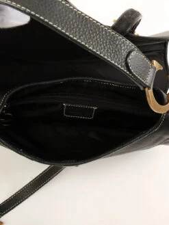 QOO Vintage DIOR Leather Saddle Bag Black -Best Jewelry Store IMG 2073