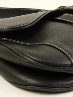 QOO Vintage DIOR Leather Saddle Bag Black -Best Jewelry Store IMG 2086