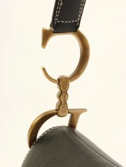 QOO Vintage DIOR Leather Saddle Bag Black -Best Jewelry Store IMG 2088