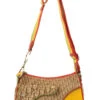 QOO Vintage DIOR Rasta Trotter Double Saddle Shoulder Bag Brown/Multi -Best Jewelry Store IMG 2427