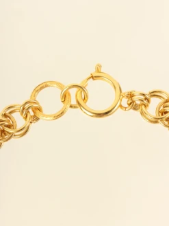 QOO Vintage CHANEL Bird Cage Cc Mark Swing Necklace Gold -Best Jewelry Store IMG 3042