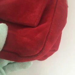 Fancy Lux FENDI Mamma Baguette Shoulder Bag In Red Suede -Best Jewelry Store IMG 3552 82971531 70ef 42df 99a7 82ce6e92e9f3