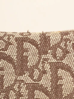 QOO Vintage DIOR Trotter Pattern Saddle Bag Brown -Best Jewelry Store IMG 3800