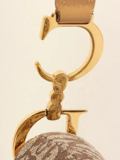 QOO Vintage DIOR Trotter Pattern Saddle Bag Brown -Best Jewelry Store IMG 3807