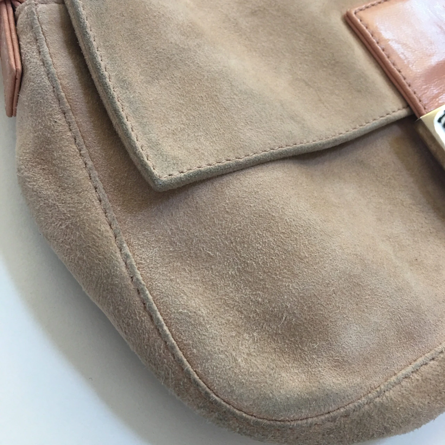 Fancy Lux FENDI Baguette Shoulder Bag In Pink Suede 10 Fancy Lux FENDI Baguette Shoulder Bag In Pink Suede - Image 8