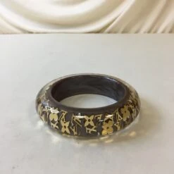 Luxcellent Louis Vuitton Brown Monogram Inclusion Bangle Sku# 68854 -Best Jewelry Store IMG 4304 62a53a91 9562 4e3b b3d8 ad7386bc60ed