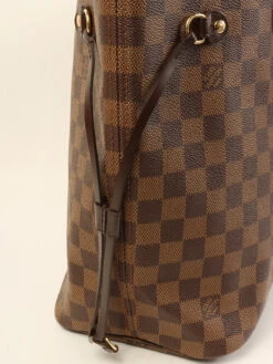 QOO Vintage LOUIS VUITTON 2008 Made Canvas Damier Neverfull Mm Brown -Best Jewelry Store IMG 4365