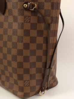 QOO Vintage LOUIS VUITTON 2008 Made Canvas Damier Neverfull Mm Brown -Best Jewelry Store IMG 4366