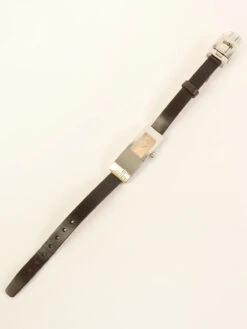 QOO Vintage FENDI Square Logo Face Watch Silver/Dark Brown 17 QOO Vintage FENDI Square Logo Face Watch Silver/Dark Brown -Best Jewelry Store IMG 4668