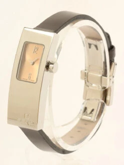 QOO Vintage FENDI Square Logo Face Watch Silver/Dark Brown 15 QOO Vintage FENDI Square Logo Face Watch Silver/Dark Brown -Best Jewelry Store IMG 4680