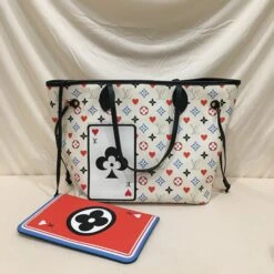 Luxcellent Louis Vuitton Monogram Canvas Game On Neverfull MM With Pochette Shoulder Bag Sku# 70632