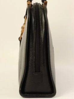 QOO Vintage GUCCI Jackie Top Handle Bag Black -Best Jewelry Store IMG 5241 fb1e1c74 afe2 401a b796 168714a275db