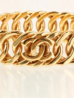 QOO Vintage CHANEL Cc Mark Plate Chain Bangle -Best Jewelry Store IMG 5806