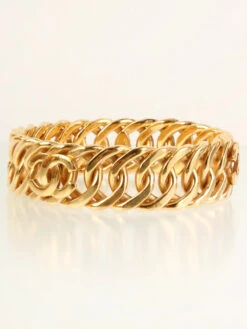 QOO Vintage CHANEL Cc Mark Plate Chain Bangle -Best Jewelry Store IMG 5807