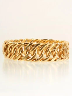 QOO Vintage CHANEL Cc Mark Plate Chain Bangle -Best Jewelry Store IMG 5809