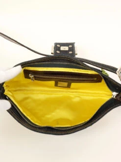 QOO Vintage FENDI Denim Flower Motif Mamma Baguette Indigo/Multi -Best Jewelry Store IMG 6481