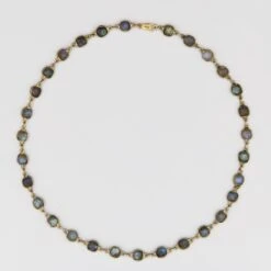 Sarl Baume Modern Baume Creation Labradorites Vermeil Necklace 19 Sarl Baume Modern Baume Creation Labradorites Vermeil Necklace -Best Jewelry Store IMG 6605 master