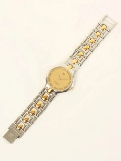 QOO Vintage GIVENCHY Rhinestone Round Face Watch Silver/Gold -Best Jewelry Store IMG 6953