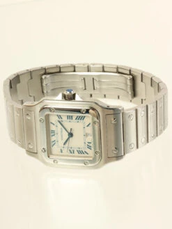 QOO Vintage CARTIER Santos Galbee Lm Silver -Best Jewelry Store IMG 7866 1ab2197f 3032 41e3 8cb2 00d0ba428258