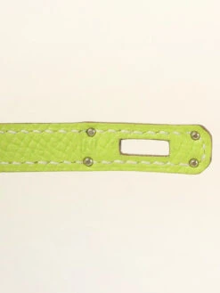 QOO Vintage HERMES 2010 Made Tiny Birkin Kiwi -Best Jewelry Store IMG 8525