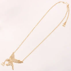 QOO Vintage CHANEL 2001 Made Rhinestone Eagle Motif Cc Mark Necklace -Best Jewelry Store IMG 8721 ac2ebca2 31c2 4641 8931 707247d239f0