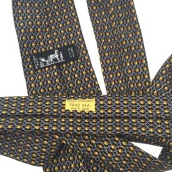 Fancy Lux HERMES Tie In Brown Silk -Best Jewelry Store IMG 9509 4dfe1951 507e 4381 8c7d 9ae5b14e7f16