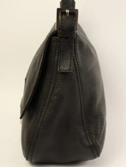 QOO Vintage FENDI Leather Mamma Baguette Black -Best Jewelry Store IMG 9519