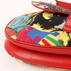 QOO Vintage DIOR Canvas Rasta Mania Saddle Bag Red/Multi -Best Jewelry Store IMG 9560 df007685 0876 47a3 b04d 2e9540d0ed2d